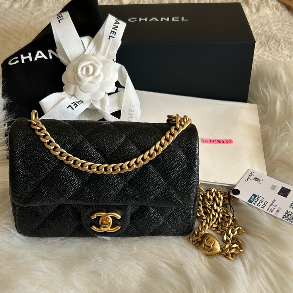 NEW Chanel Mini Sweetheart Flap Bag